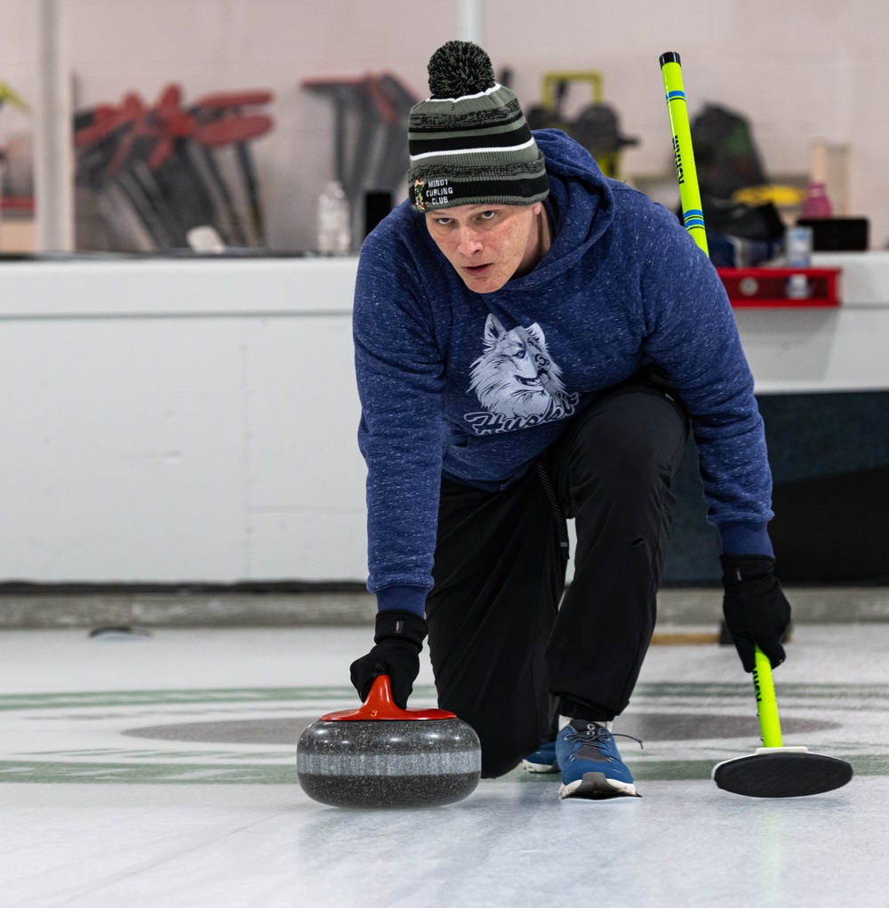 Sweep dreams: Minot Airmen build camaraderie and resilience through curling