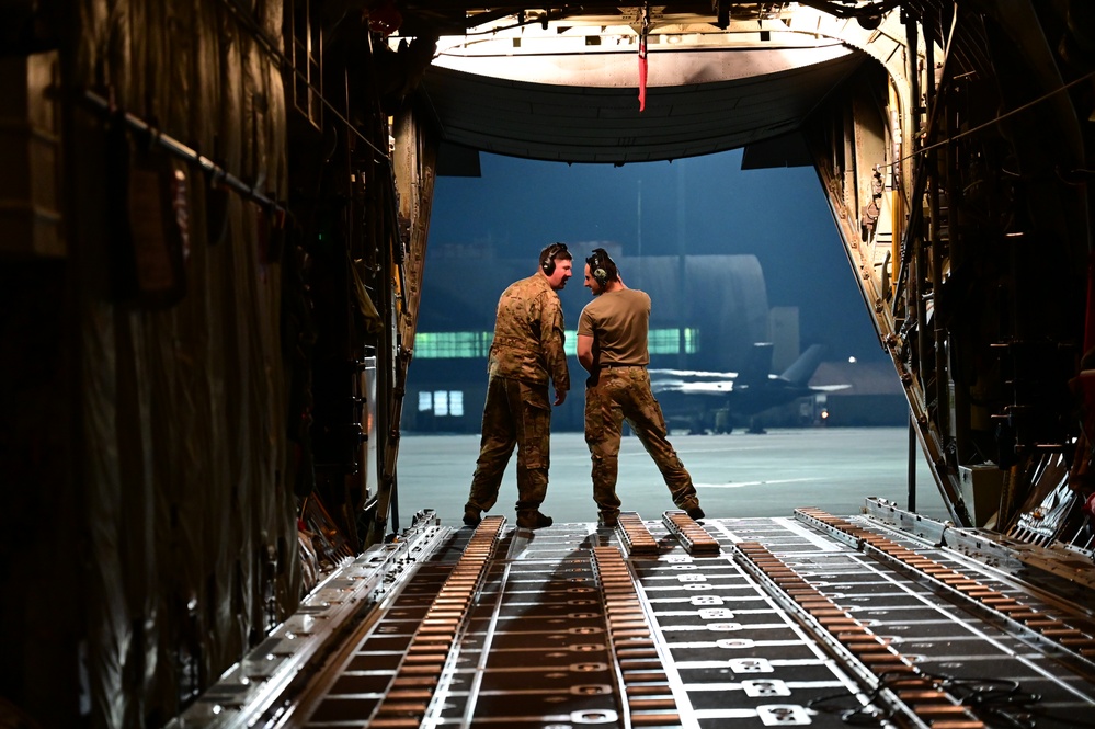 Airmen participate in Agile Flag 23-1 at the main operating base