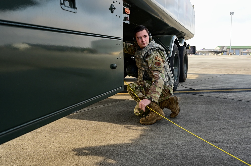 Airmen participate in Agile Flag 23-1 at the main operating base