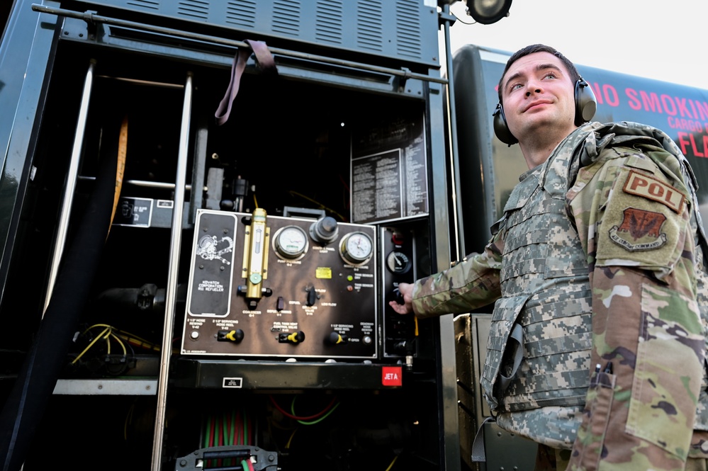 Airmen participate in Agile Flag 23-1 at the main operating base