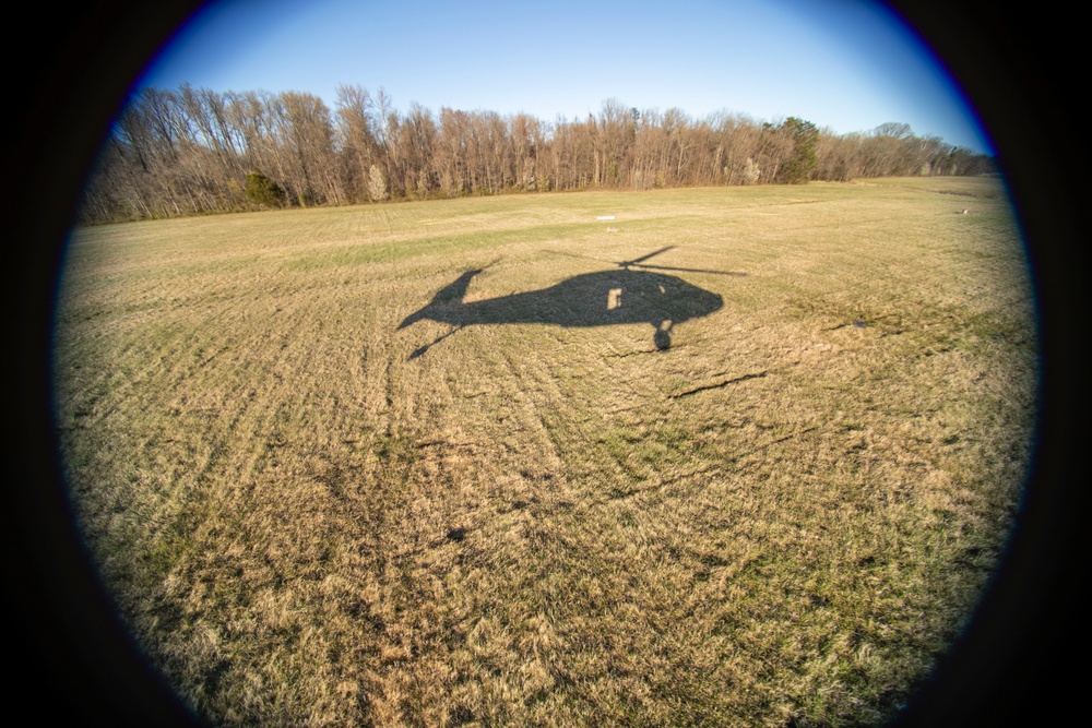 12th Aviation Battalion Flies Over Washington, D.C. Area During Peak Cherry Blossom Bloom