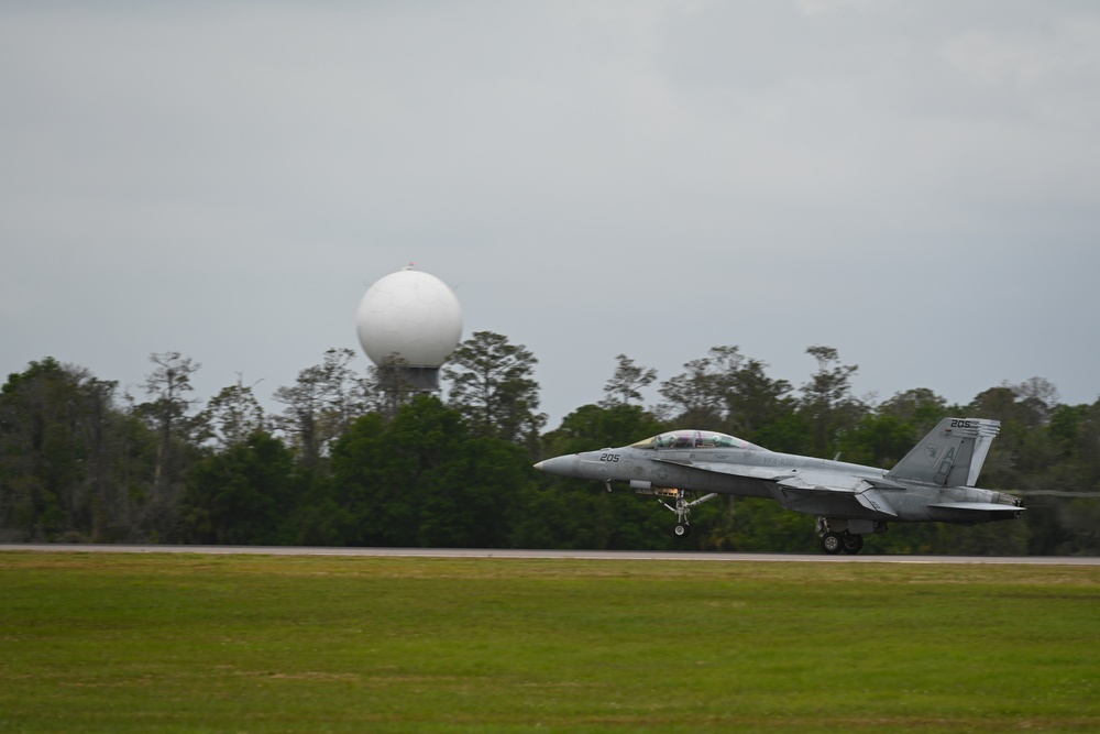 Comin' in hot; Aircraft arrive for Tampa Bay AirFest