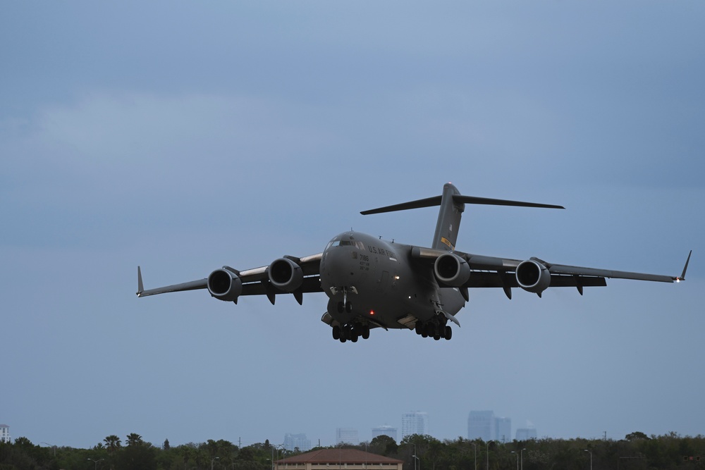 Comin' in hot; Aircraft arrive for Tampa Bay AirFest