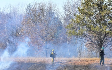 Photo Essay: Fort McCoy personnel continue natural resources management through prescribed burns, Part I
