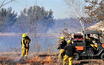 Photo Essay: Fort McCoy personnel continue natural resources management through prescribed burns, Part II