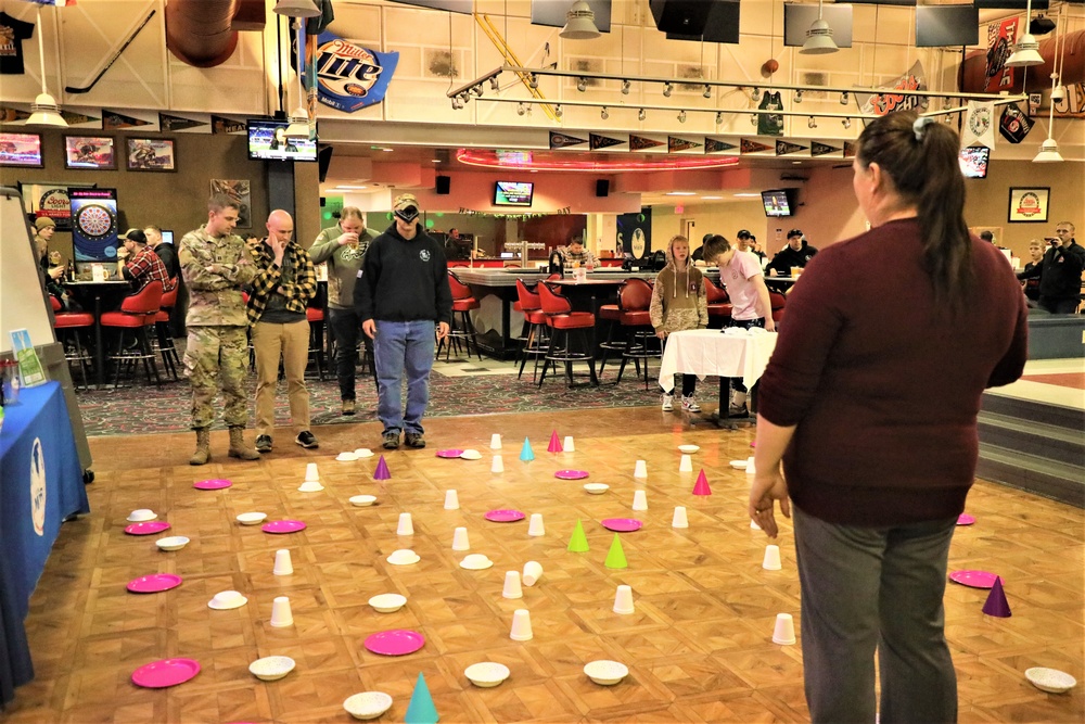 Fort McCoy's February 2024 Triad Nights event at McCoy's Community Center