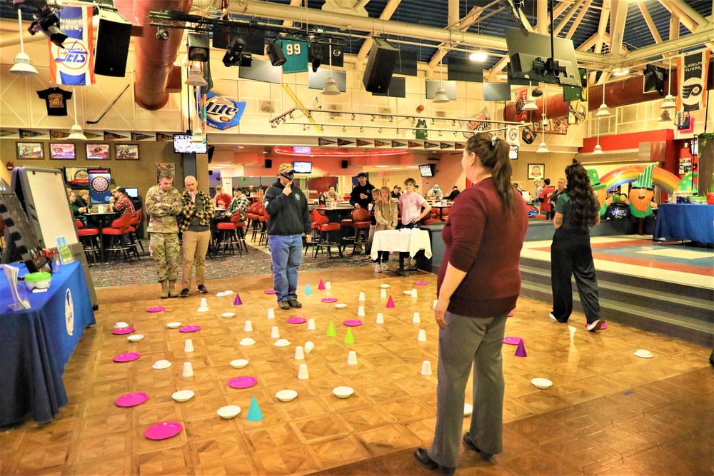 Fort McCoy's February 2024 Triad Nights event at McCoy's Community Center