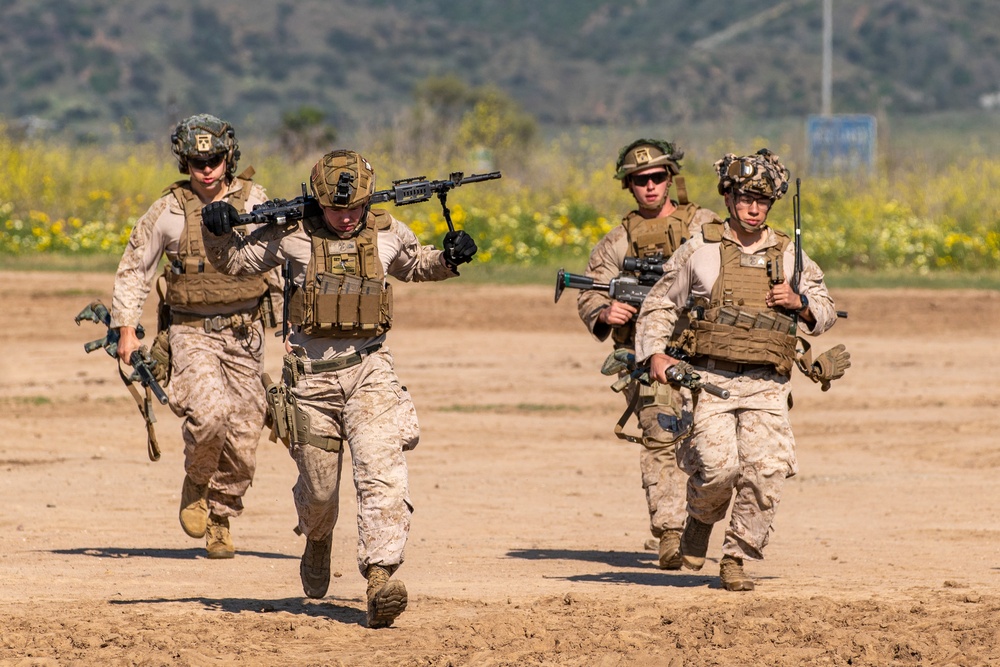 Alpha Co Conducts ACV Mission Walk-through at Camp Pendleton