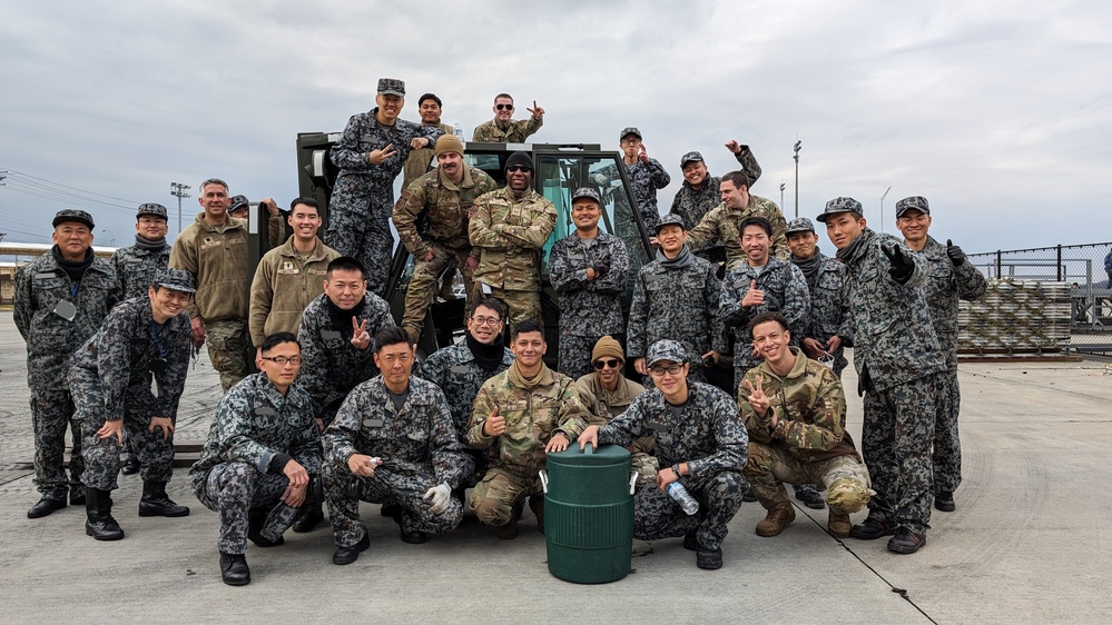 515 AMOG Partners with Japan Air Self-Defense Force During Annual Port Dawg Rodeo