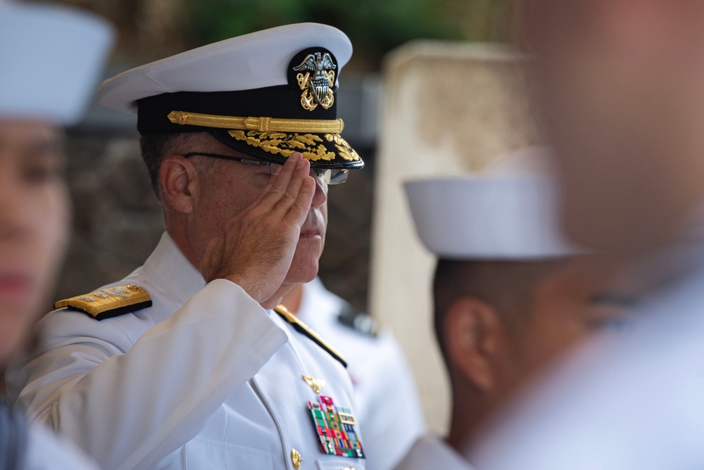 U.S. Navy Fire Controlman Second Class Lawrence Jack Overley Interment Ceremony