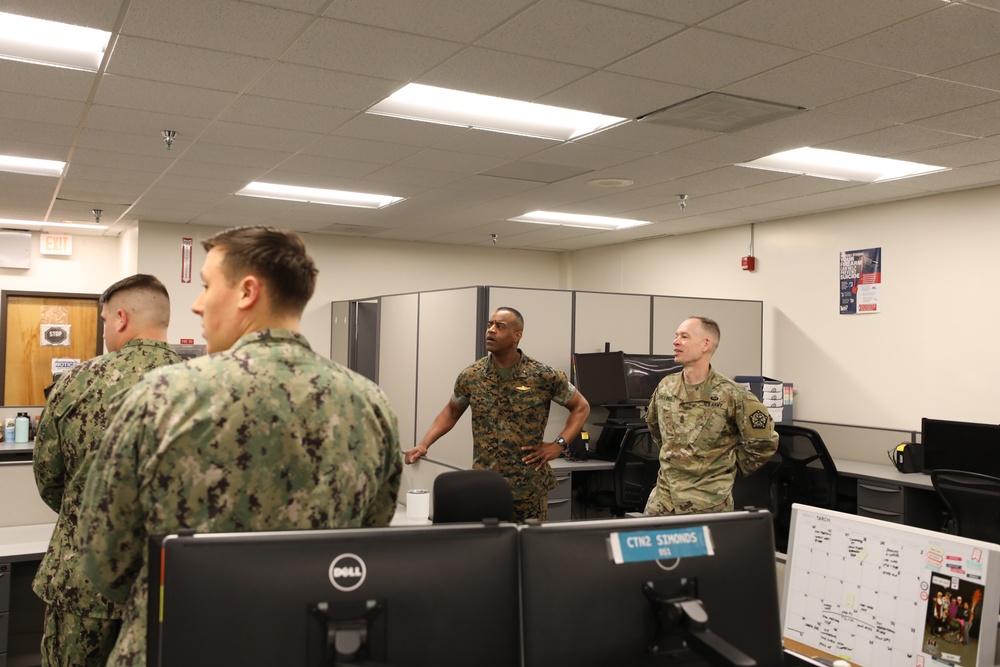 NSA Cybersecurity Leadership visits Navy Information Operations Command Pensacola