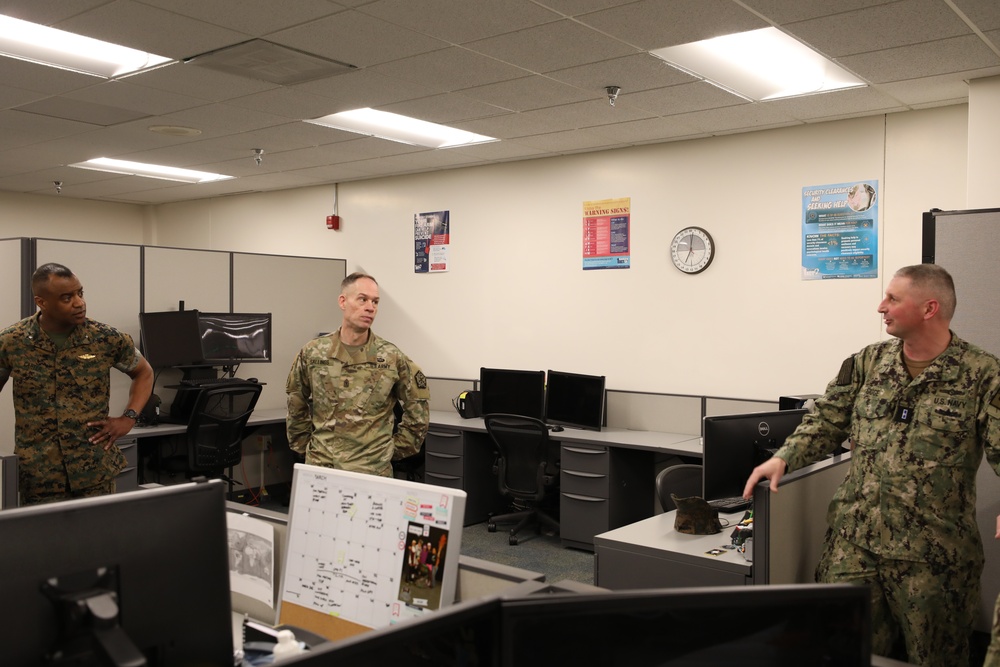 NSA Cybersecurity Leadership visits Navy Information Operations Command Pensacola