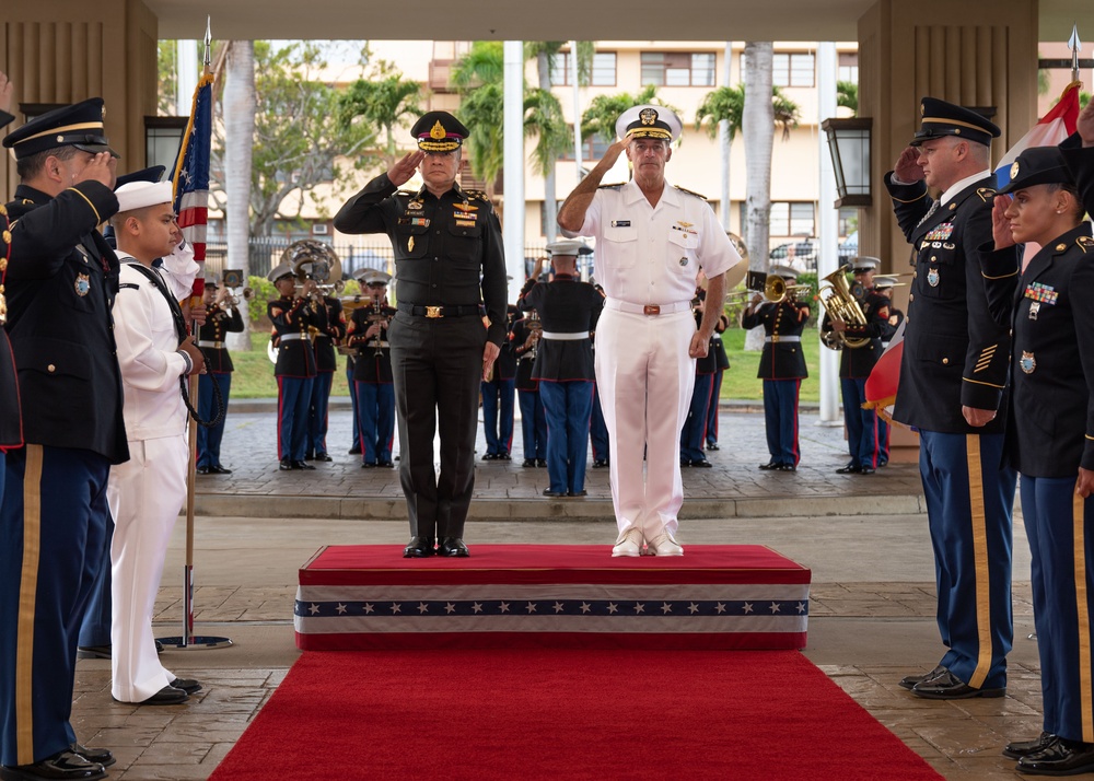 U.S., THAILAND HOLD ANNUAL SENIOR LEADER DIALOGUE AT USINDOPACOM HEADQUARTERS