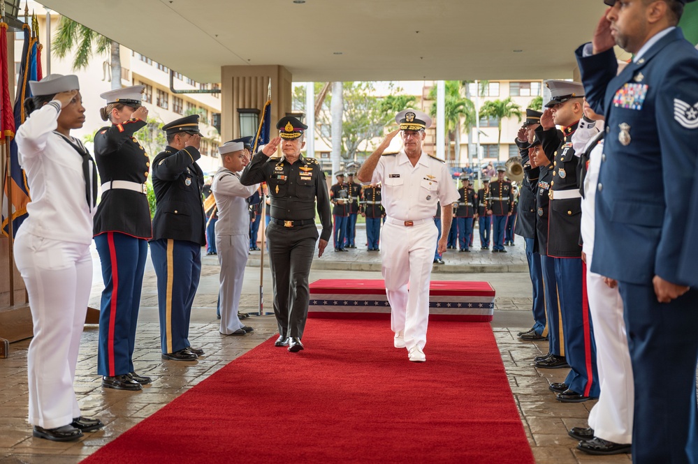 U.S., THAILAND HOLD ANNUAL SENIOR LEADER DIALOGUE AT USINDOPACOM HEADQUARTERS