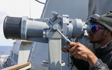 Philadelphia Native Serves Aboard USS Howard (DDG 83) While Conducting Operations in the South China Sea