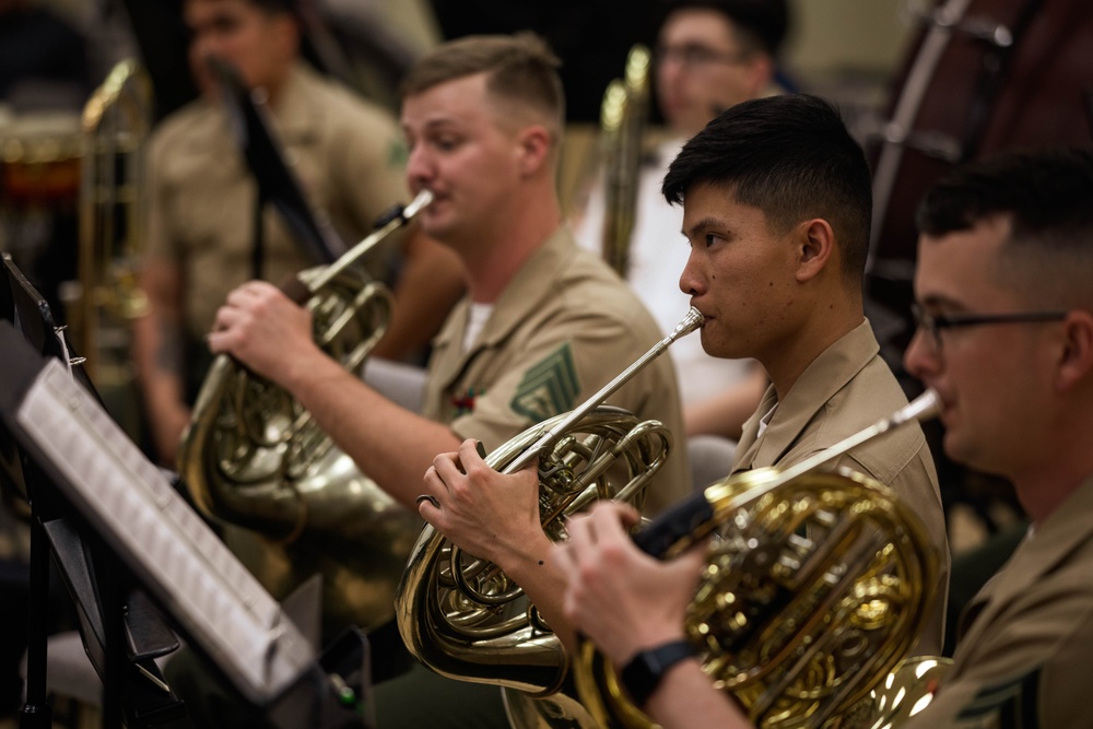1st MARDIV Band hosts clinic for military, civilian musicians