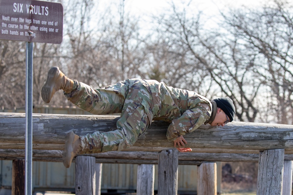 451st and 103rd ESC BWC Obstacle Course