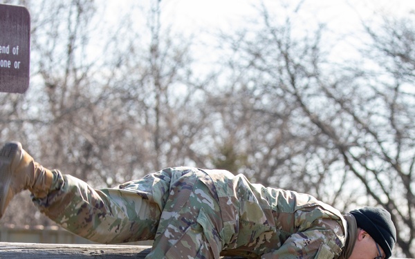 451st and 103rd ESC BWC Obstacle Course