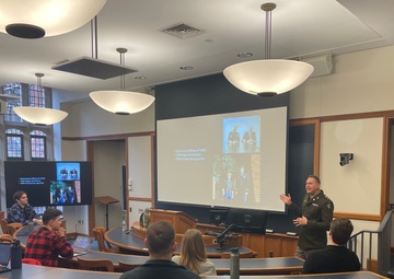 Army Civil Affairs Officer Lectures at Yale Law School on Cultural Preservation in Ukraine