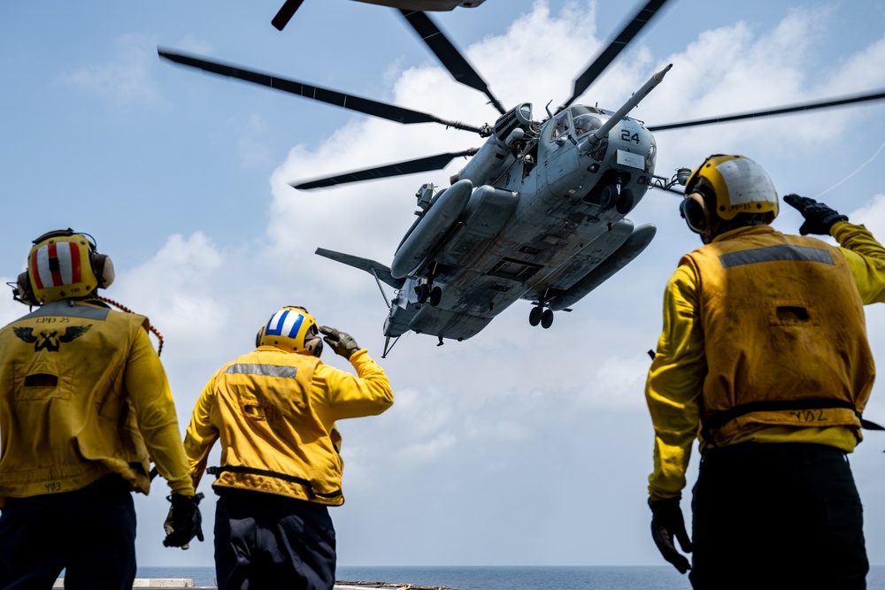 USS Somerset Routine Flight Quarters