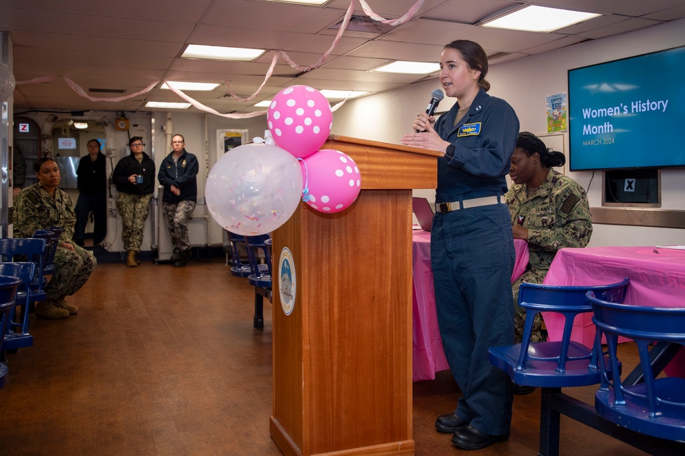 Blue Ridge and C7F Celebrate Women's History Month