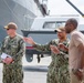 Timothy Bridges, executive director, Commander, Navy Installations Command, visits Guam.