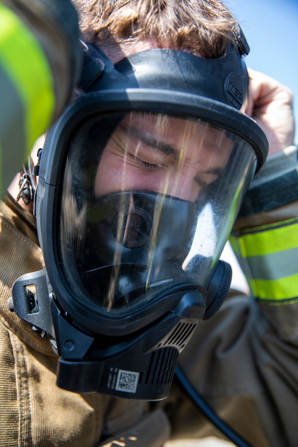 Warrior Shield 24 | MWSS-171 Marines conducts firefighting training with Osan Air Force Base Airmen