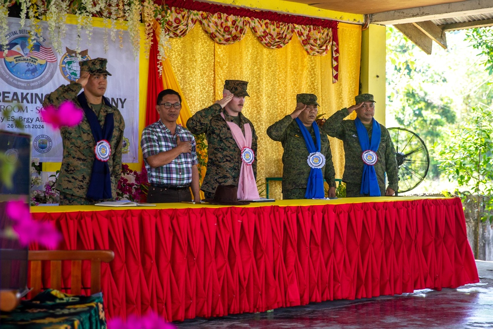 Balikatan 24: Alannay Elementary School Groundbreaking Ceremony