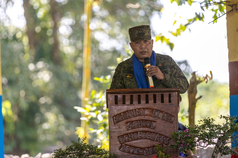 Balikatan 24: Alannay Elementary School Groundbreaking Ceremony