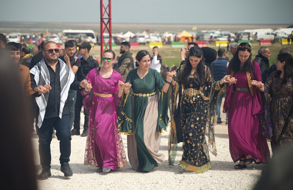 Coalition forces celebrate Newroz