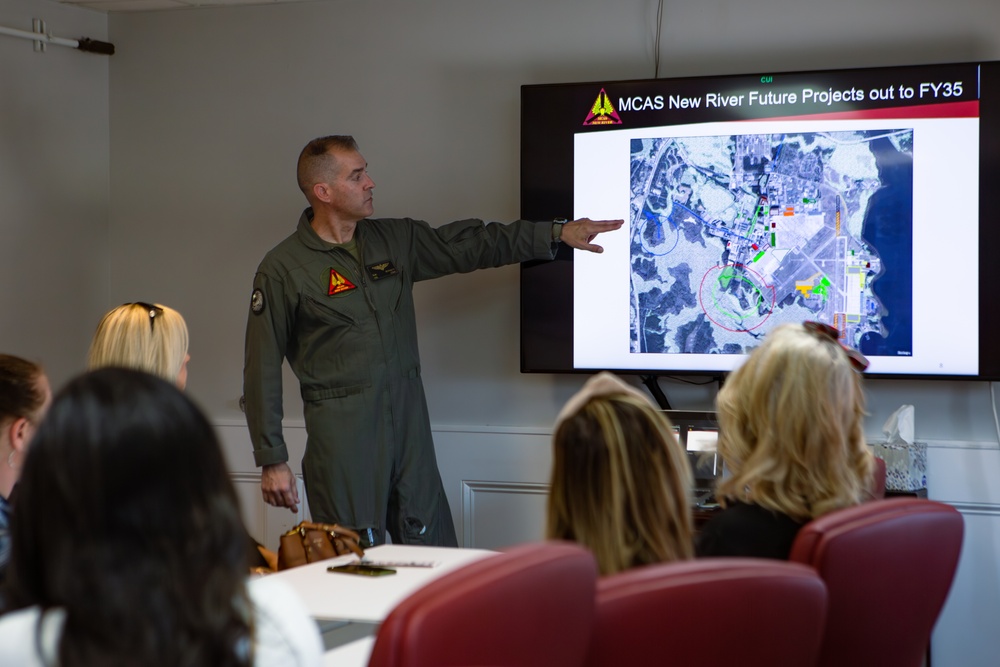 Onslow County Chamber of Commerce visits MCB Camp Lejeune and MCAS New River