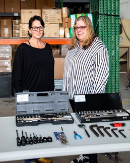 Norfolk Naval Shipyard Supports Production Workforce with Individual Toolkits for Mechanics