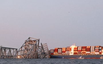 USACE Responds to Francis Scott Key Bridge Collapse