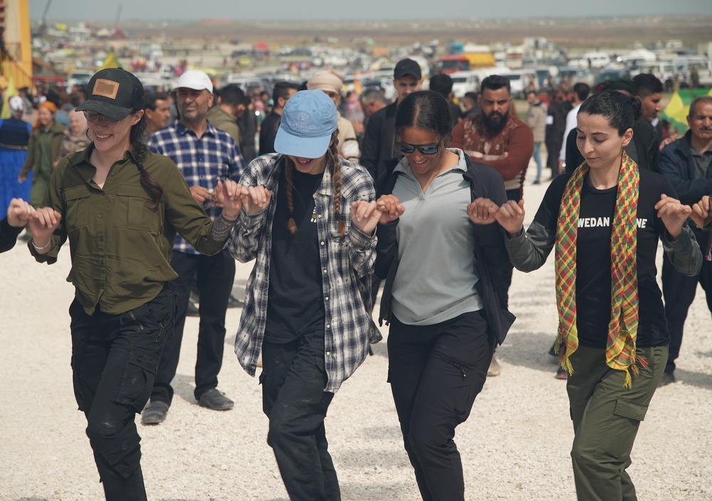 Coalition members participate in Newroz 2024 celebration