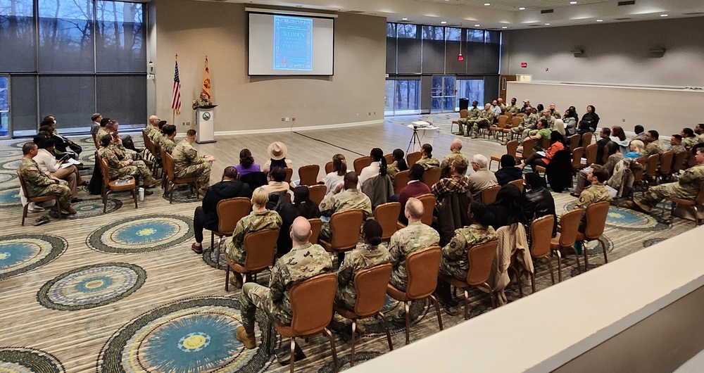 INSCOM Chief of Staff Speaks at Women's History Month Observance