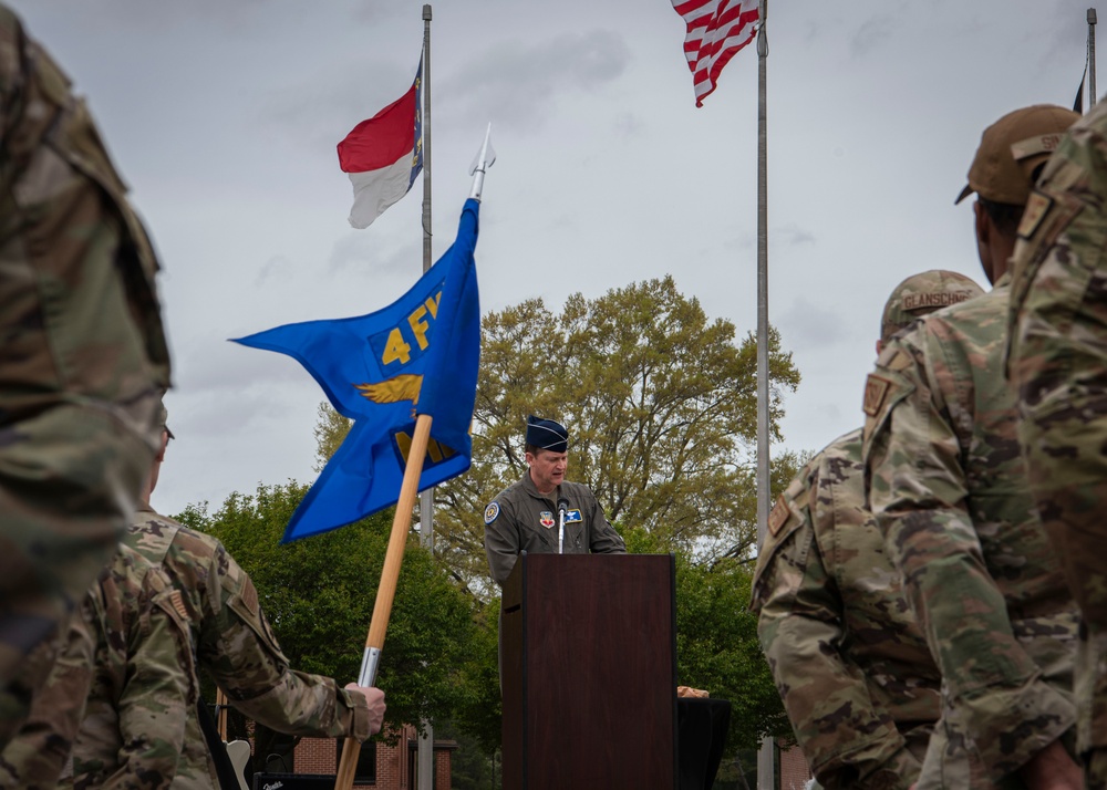 Lohse Takes Command of the 4th Fighter Wing