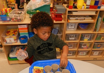 Pre-K students plant gardens
