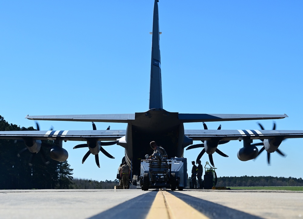 Airmen participate in Agile Flag 23-1 at the contingency location