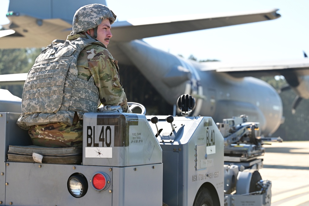 Airmen participate in Agile Flag 23-1 at the contingency location