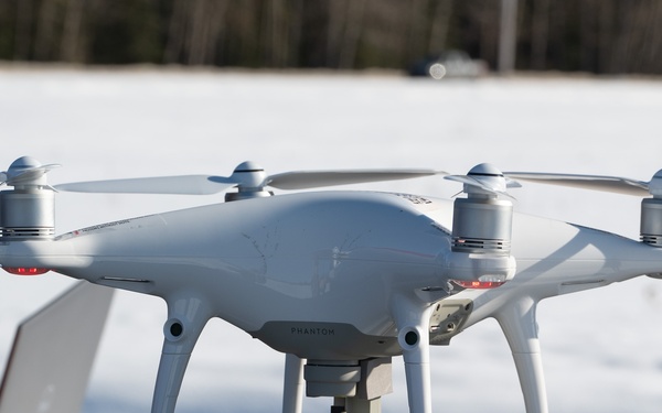 Eielson AFB conducts Drone Test