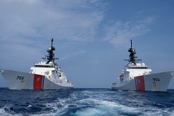 US Coast Guard Cutter Hamilton completes four-month deployment, returns to homeport in Charleston