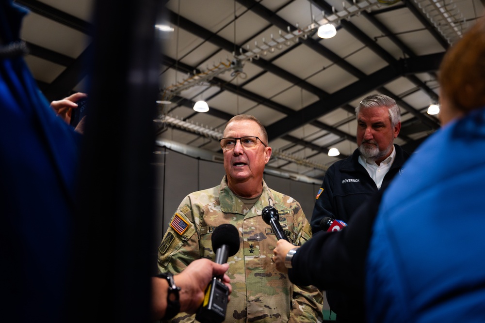 Indiana National Guard Soldiers, Airmen Depart for Border Mission 2024