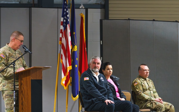Indiana National Guard Soldiers, Airmen Depart for Border Mission 2024