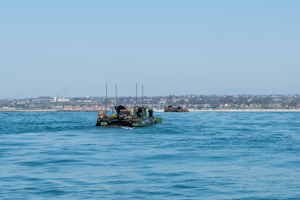 Alpha Co Conducts ACV Mission Walk-through at Camp Pendleton