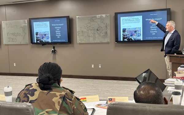 USSOCOM WPS Team support NAVSCIATTS Strategic Leaders Course