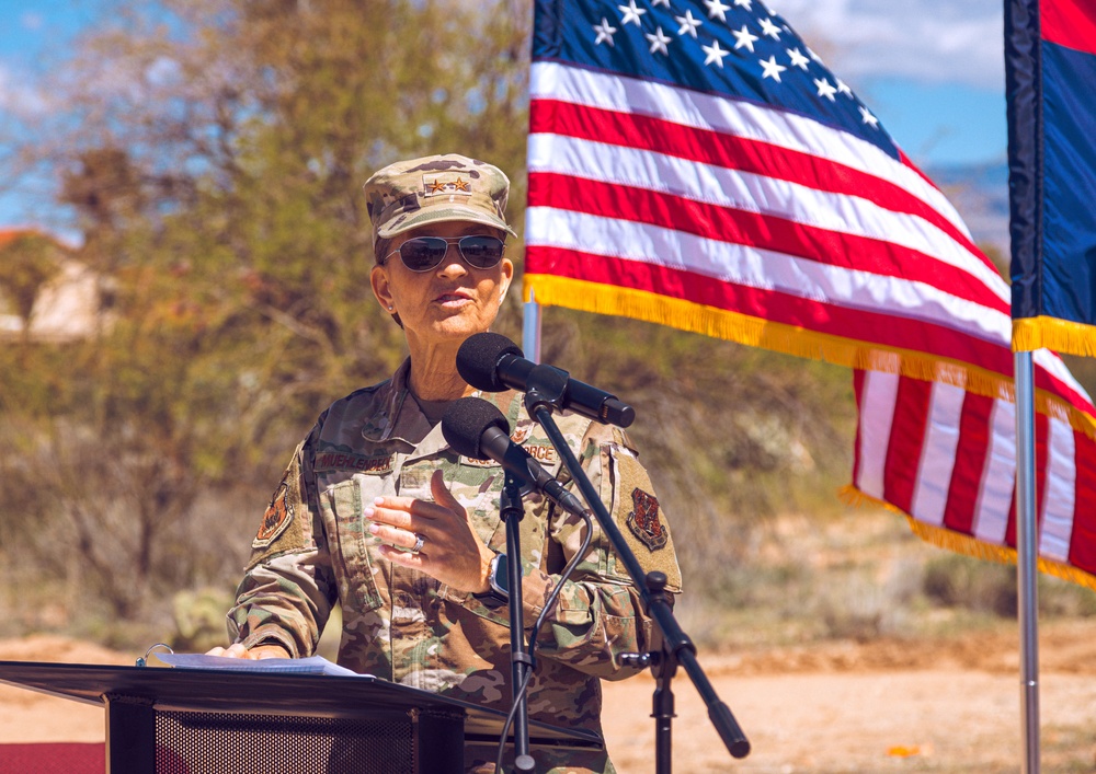 Groundbreaking Ceremony for the Tucson Readiness Center
