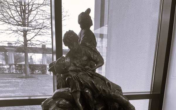 Vietnam Women’s Memorial Maquette finds a home at Walter Reed
