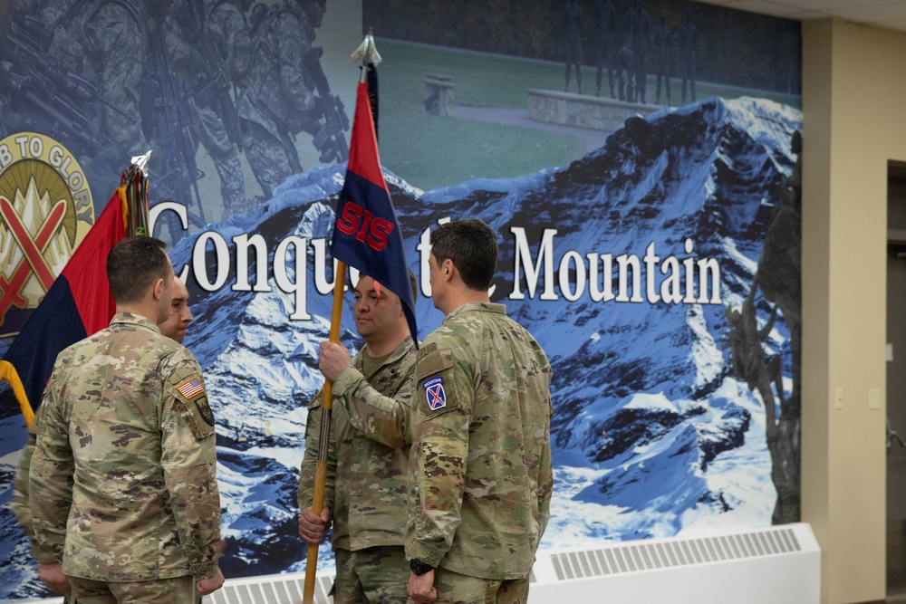 Signal, Intelligence, and Sustainment Company Change of Command Ceremony