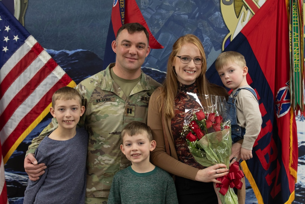 Signal, Intelligence, and Sustainment Company Change of Command Ceremony
