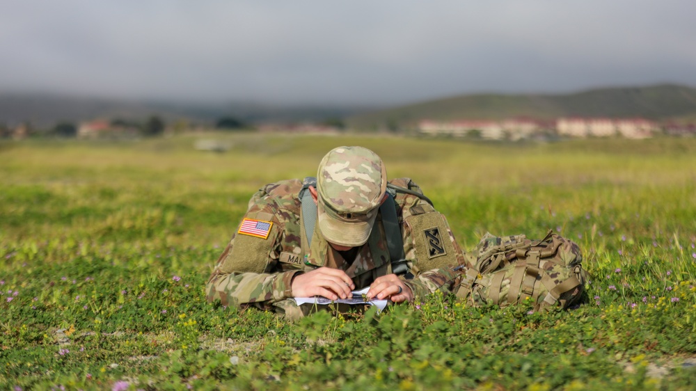 Reserve Soldiers Complete Land Navigation for 2024 Best Warrior Competition